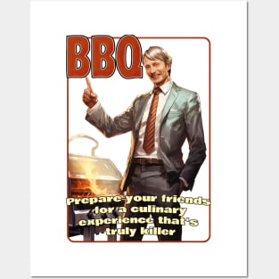 Hannibal griller BBQ Posters and Art